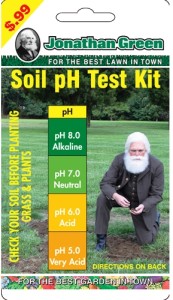 Flower Beds soil ph test kit