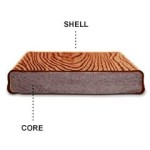 capped composite deck board