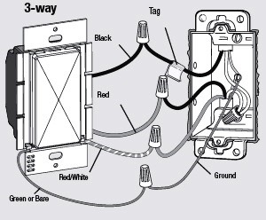 Lutron three way wiring diagram