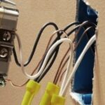 put new dimmer switch into electrical box