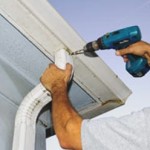 remove downspouts