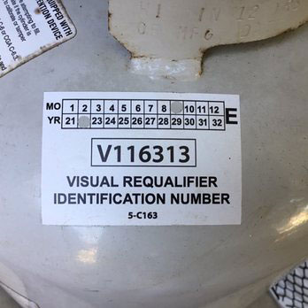 Recertified Propane Tank